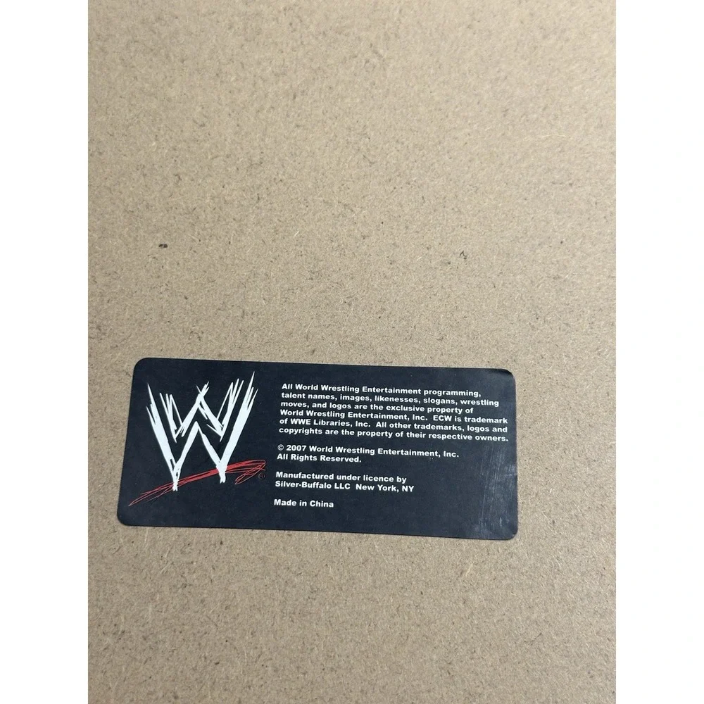 2007 John Cena Framed Bar Mirror WWE Pro-Wrestling Chain Gang